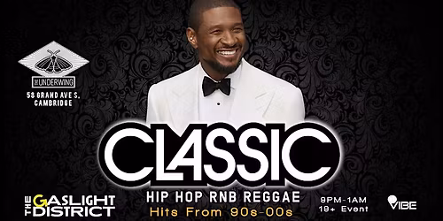 Classic | 90s\u201300s Throwback Night at The Underwing