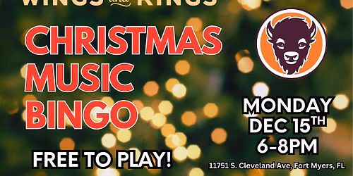 Christmas Music Bingo