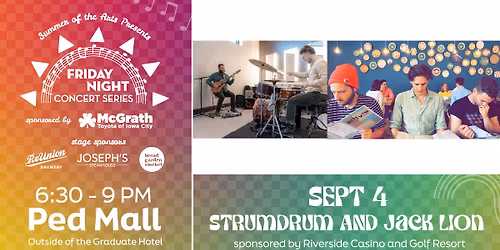 Friday Night Concert Series: StrumDrum AND Jack Lion