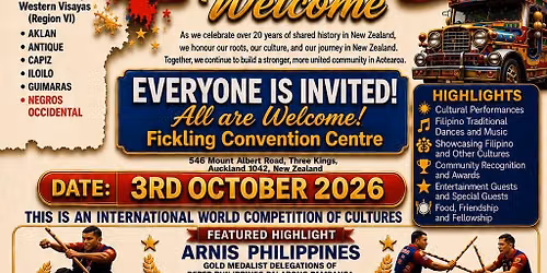 Ilonggo Day International Cultural Festival and Arnis Competition 2026