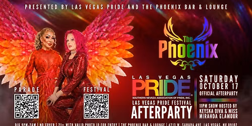 \ud83c\udff3\ufe0f\u200d\ud83c\udf08 OFFICIAL Las Vegas PRIDE Festival Afterparty at The Phoenix!\ud83c\udff3\ufe0f\u200d\u26a7\ufe0f