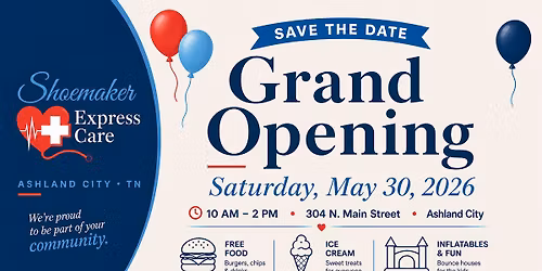Shoemaker Express Care Grand Opening \ud83c\udf88