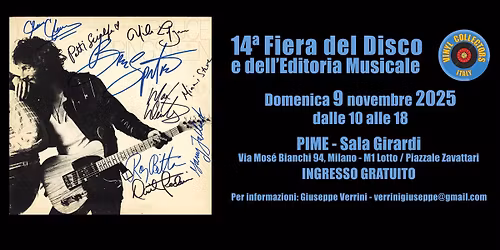 14\u00b0 Fiera del Disco e dell'Editoria Musicale