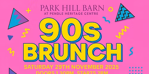 The 90s brunch at Park Hill Barn Barrowford
