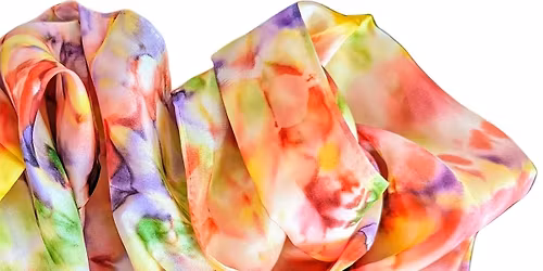 Workshop | Alcohol Ink Art on Silk Scarves