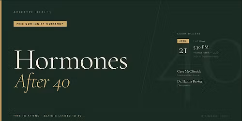 Hormones After 40: Workshop