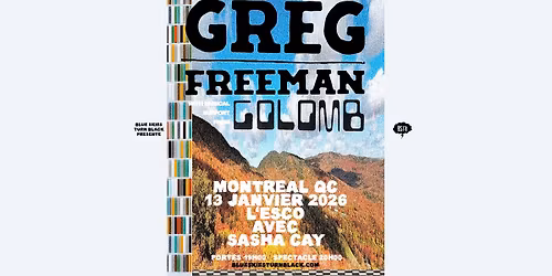 GREG FREEMAN - Montr\u00e9al