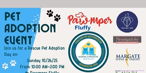 UFAR pet adoption event