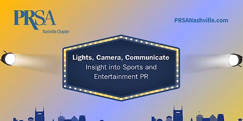 Lights, Camera, Communicate: Insight into Sports and Entertainment PR