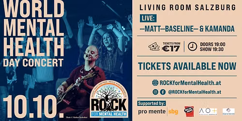 ROCK for Mental Health \ud83e\ude75 \u2013 World Mental Health Day Concert