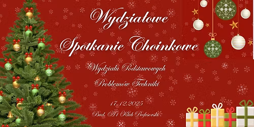Wydzia\u0142owe Spotkanie Choinkowe WPPT 2025!