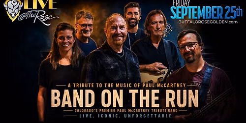 Band On The Run : The Music of Paul McCartney - Live at the Rose