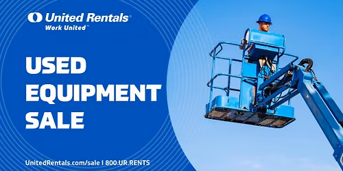 End of year used equipment sale