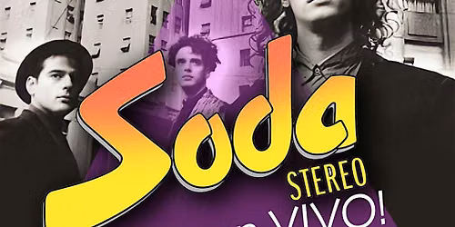 El Mejor Tributo en vivo a SODA STEREO por Stereo Typos