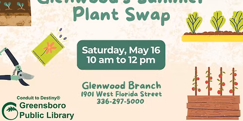 Glenwood's Summer Plant Swap