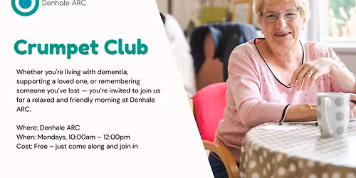 Dementia Support Group \u2013 Crumpet Club