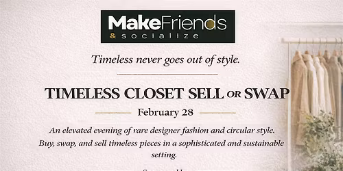 Timeless Closet Sell or Swap & Sustainable Style Experience