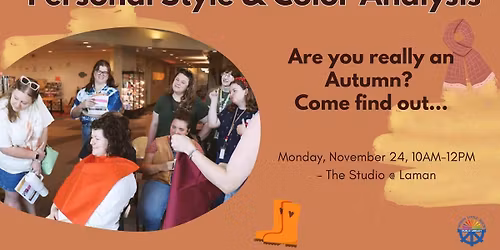 Personal Style & Color Analysis (Registration Required)