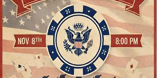 "Free" Veterans Appreciation Poker Night: 8pm Sat Nov 8, 2025 at 552 3rd Ave Fairbanks, AK