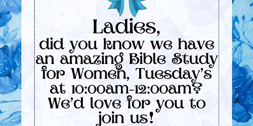 Women\u2019s Bible Study at Compassion Church