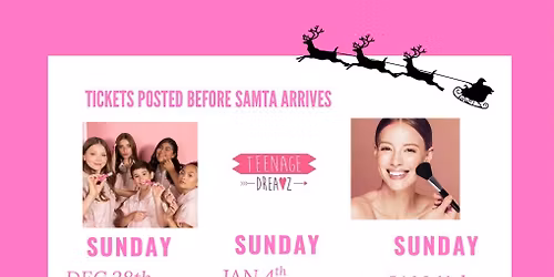 Xmas Mini Makeup Artist Workshops