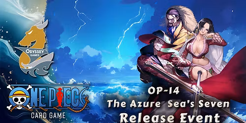One Piece TCG - The Azure Sea's Seven Release Event