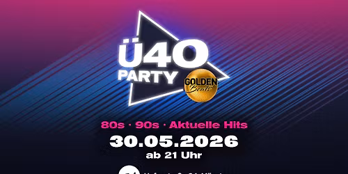 \u2728 Golden Beats \u00dc40 Party \u2013 2 Floors \u2022 Open Air & Indoor \u2728