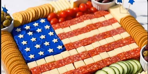 Stars, Stripes & Snacks Charcuterie Board Workshop with Donna