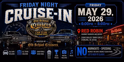 FRIDAY NIGHT CRUISE-IN \ud83d\ude97\ud83d\udd25 (ROUND 2)