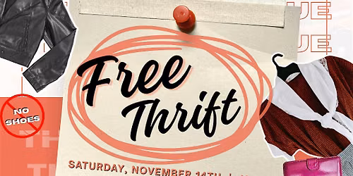 FREE Community Pop-up Thrift Boutique