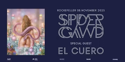 Spidergawd + special guest: El Cuero \/\/ Rockefeller \/\/ 08.11.25