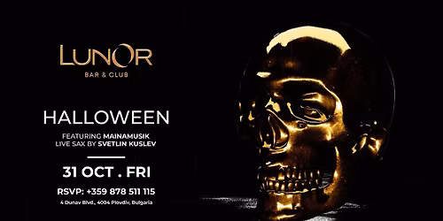 Halloween Party | Mainamusik & Svetlin Kuslev | 31 oct 2025