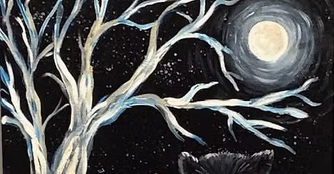 PAINT NIGHT "BOO" AT THE OLATHE ART GALLERY