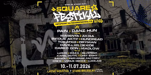 SQUARE FESTIVAL 2026 open air