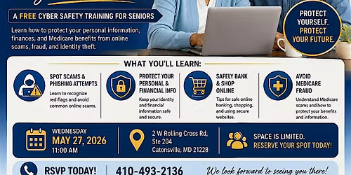 Stay Smart & Safe Online A Free Cyber Safety Training for Seniors