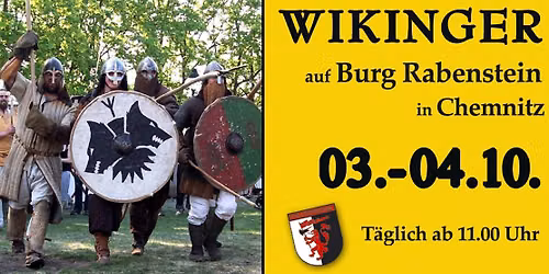 Wikinger auf Burg Rabenstein\/ Chemnitz