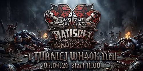 1 Turniej WH40K 11ED - 05.09