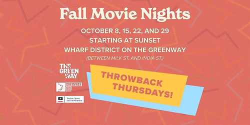 Greenway Fall Movie Nights