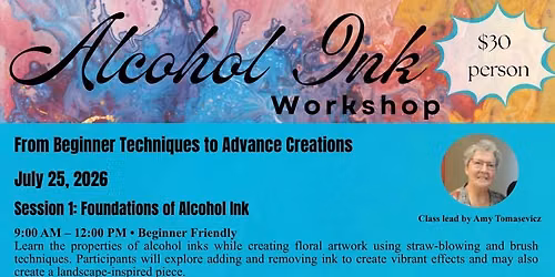 Alcohol Ink Workshop