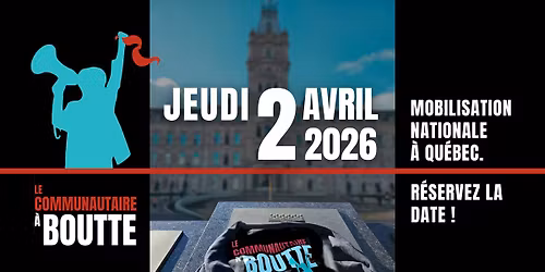 Mobilisation nationale Le communautaire \u00e0 boutte devant l'ASSNAT