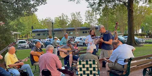 Bluegrass Jam on the Collierville Square