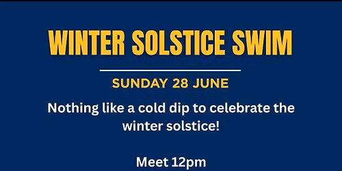 Winter Solstice Swim