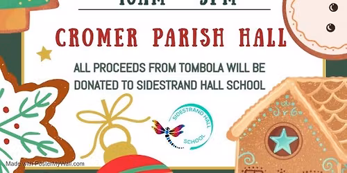 Christmas Fair - Saturday 20th December ~ Cromer Parish Hall | 10am - 3pm