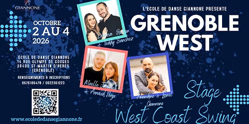 GRENOBLE WEST Stage West Coast Swing