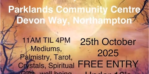Halloween Psychic & Craft Fayre Northampton