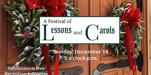 A Service of Lessons and Carols