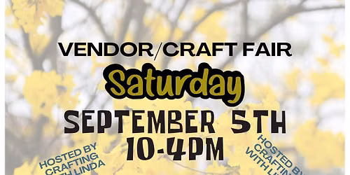 Vendor\/Craft Fair