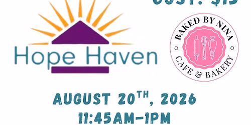 August Luncheon- Hope Haven