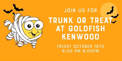 Trunk or Treat at Goldfiish Swim School Kenwood