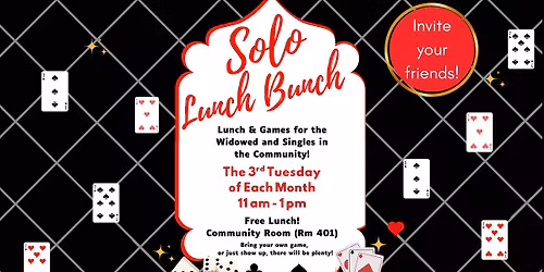 The Solo Lunch Bunch!